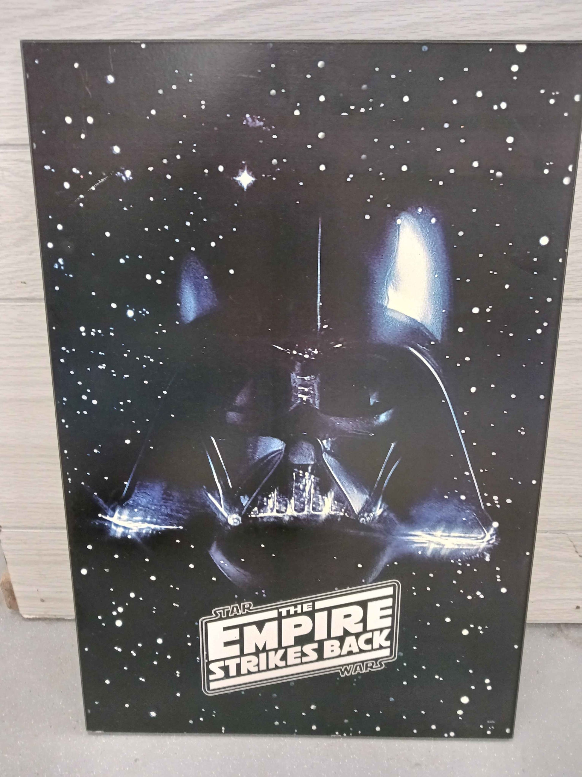 Black Star Wars Sign