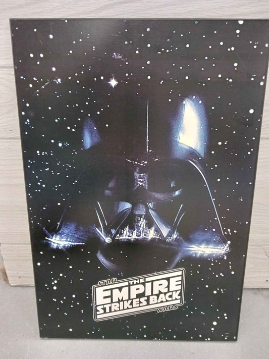 Black Star Wars Sign