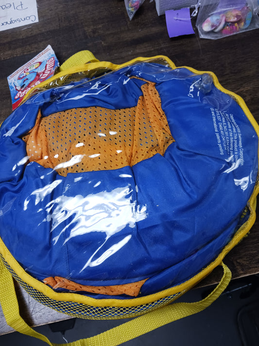 Blue/Yellow Swim Ways Pool Float