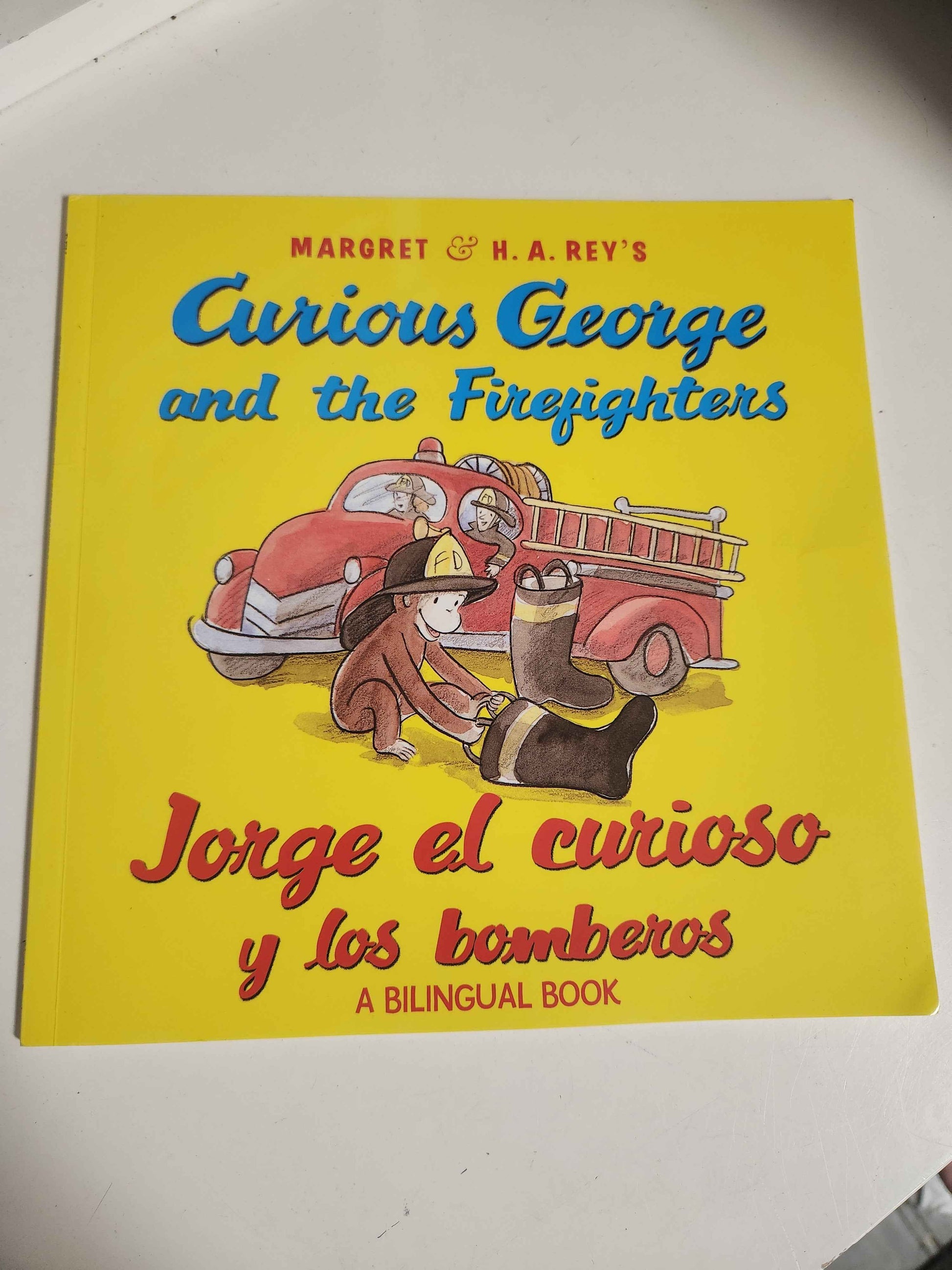 Curious George And The Firefighters Book