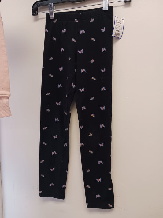 Black Butterfly Old Navy Leggings, 8 G