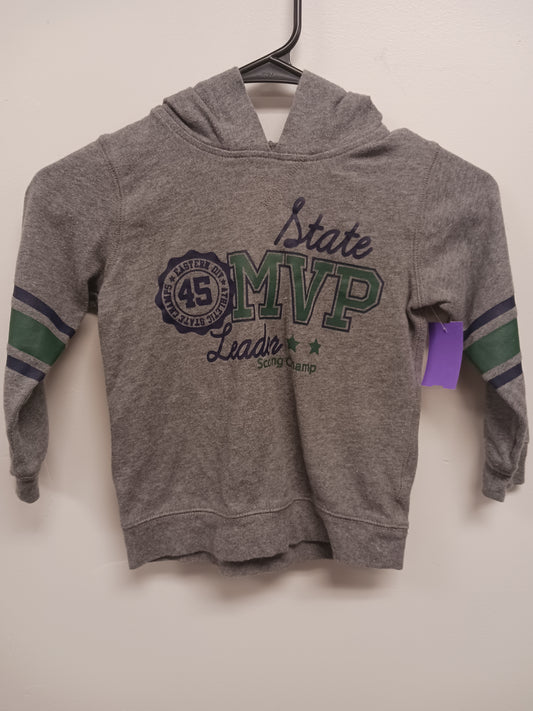 Grey Carters Hoodie, 4T B