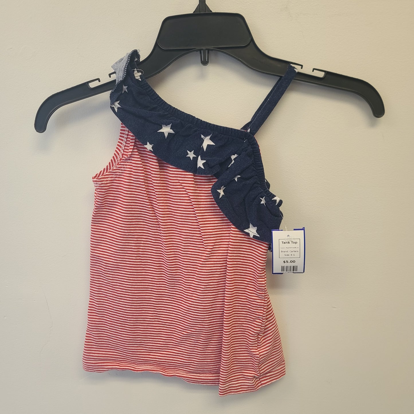 Red/White/Blue Carters Tank Top, 6 G