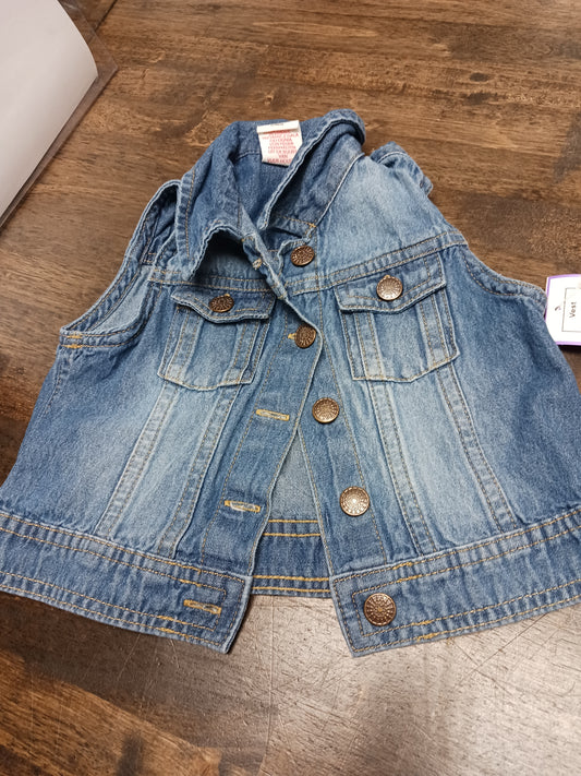 Blue Jean H&M Vest, 4T G