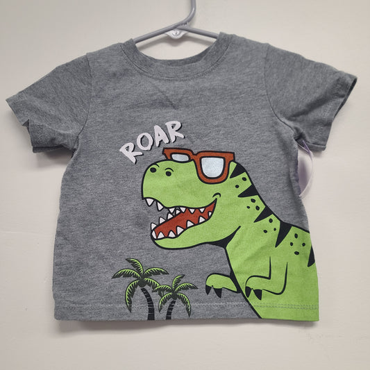 Grey Dino Garanimals Shirt, 18M B