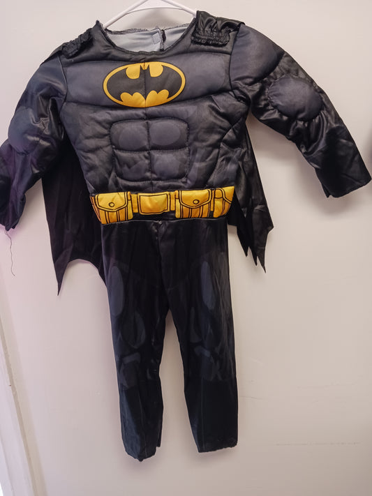 Black  Batman Costume, 4T B