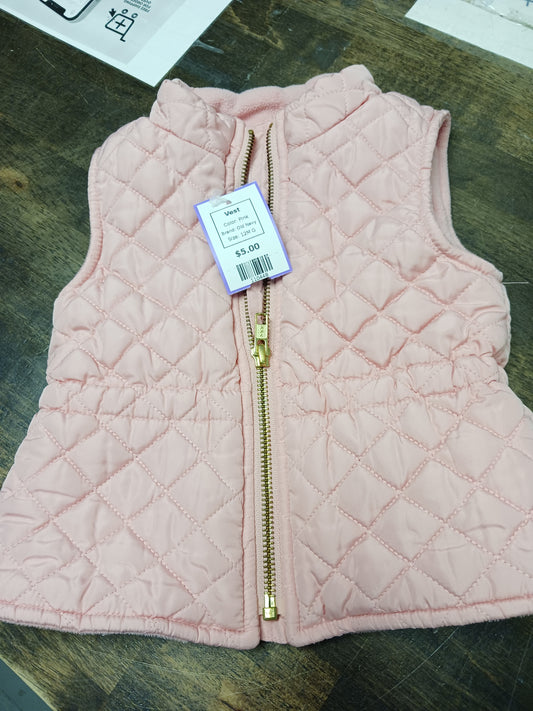 Pink Old Navy Vest, 12M G