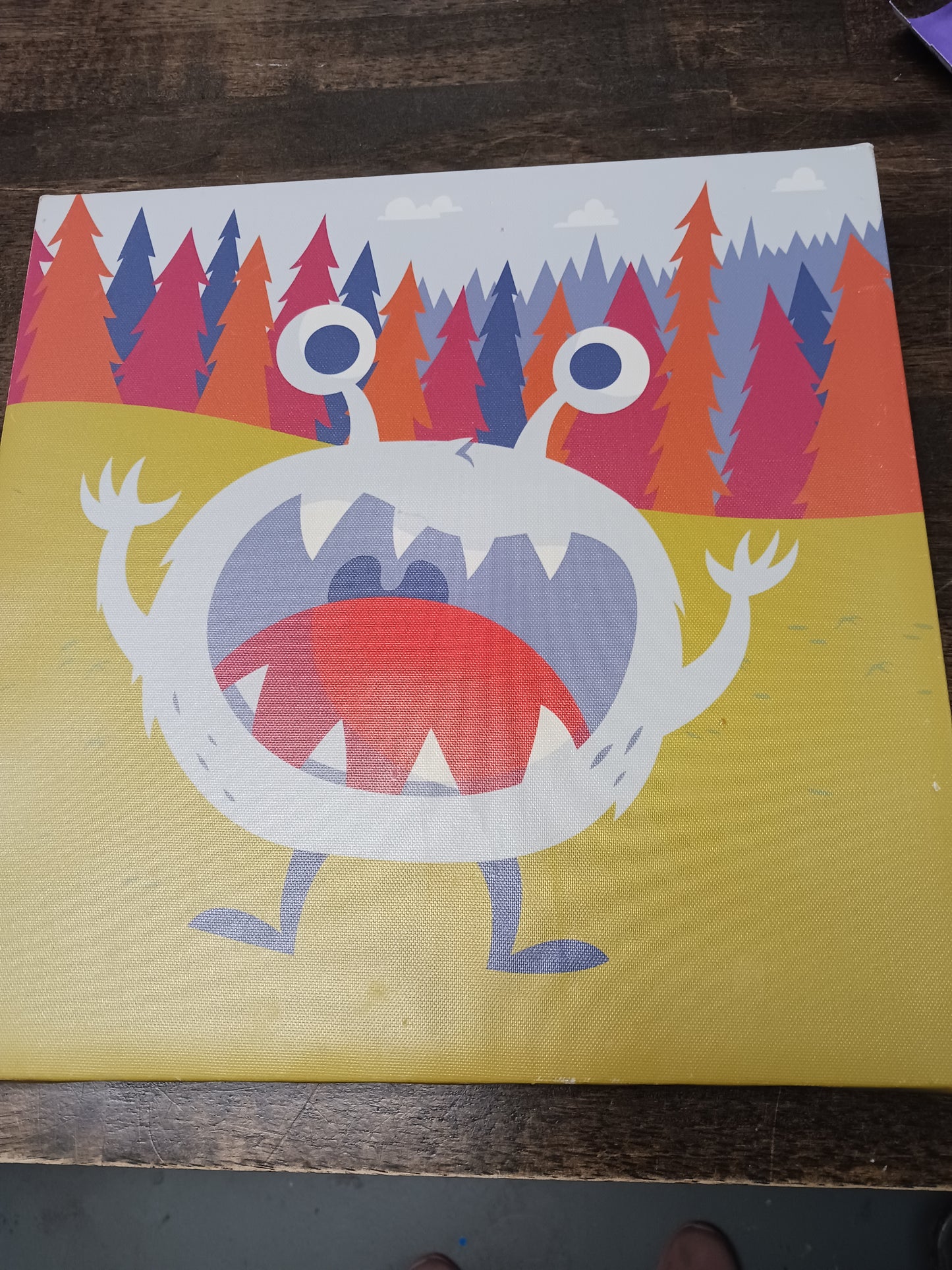 Blue  Monster Picture