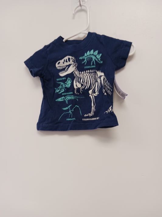 Navy Dino Carters Shirt, 3M B