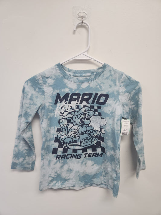 Blue Mario Longsleeve Shirt, 7 B