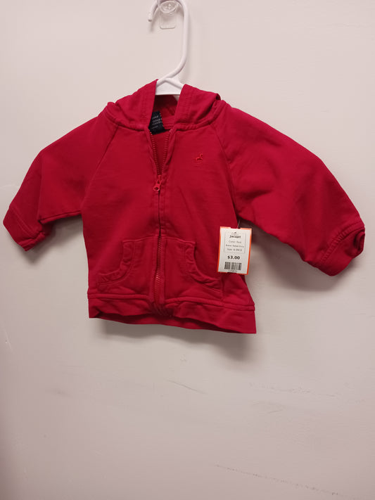 Red Faded Glory Jacket, 6-9M B