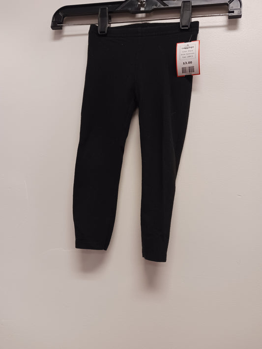 Black Garanimals Leggings, 18M G