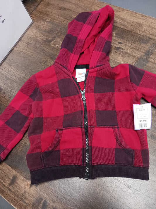 Red/Black Plaid Circo Jacket, 12M B
