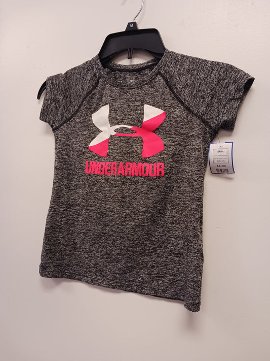 Grey/Pink/White Under Armour Shirt, 6 G