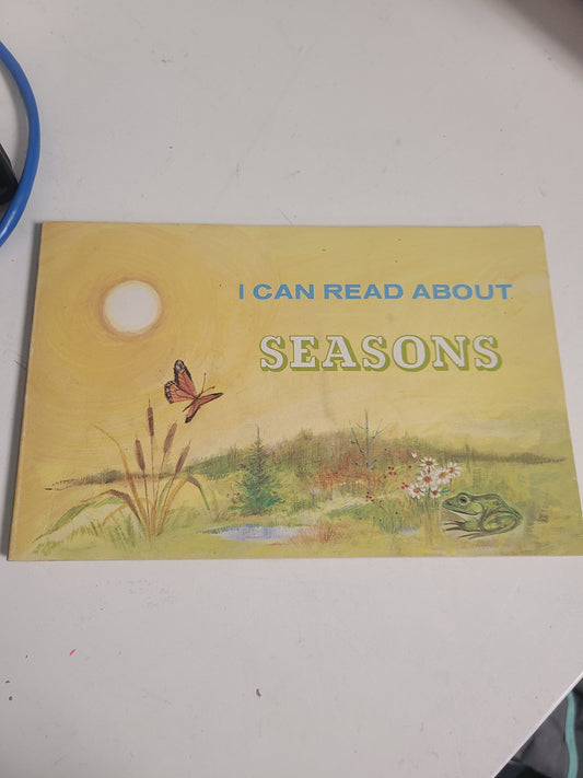 I Can read about seasons book