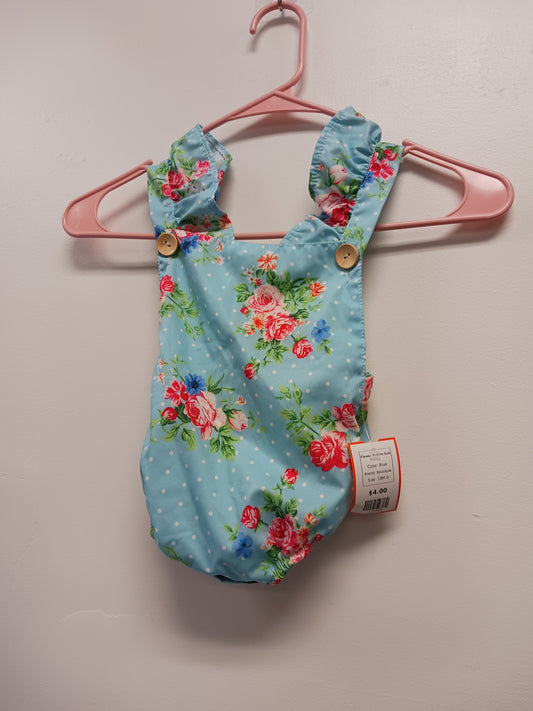 Blue Boutique Flower Bubble Suit, 18M G