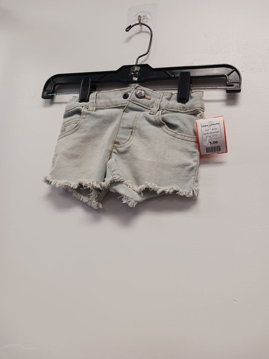 Blue Garanimals Jean Shorts, 2T G