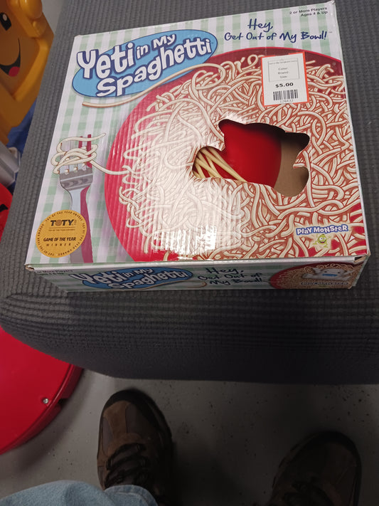 Yeti in My Spaghetti Game