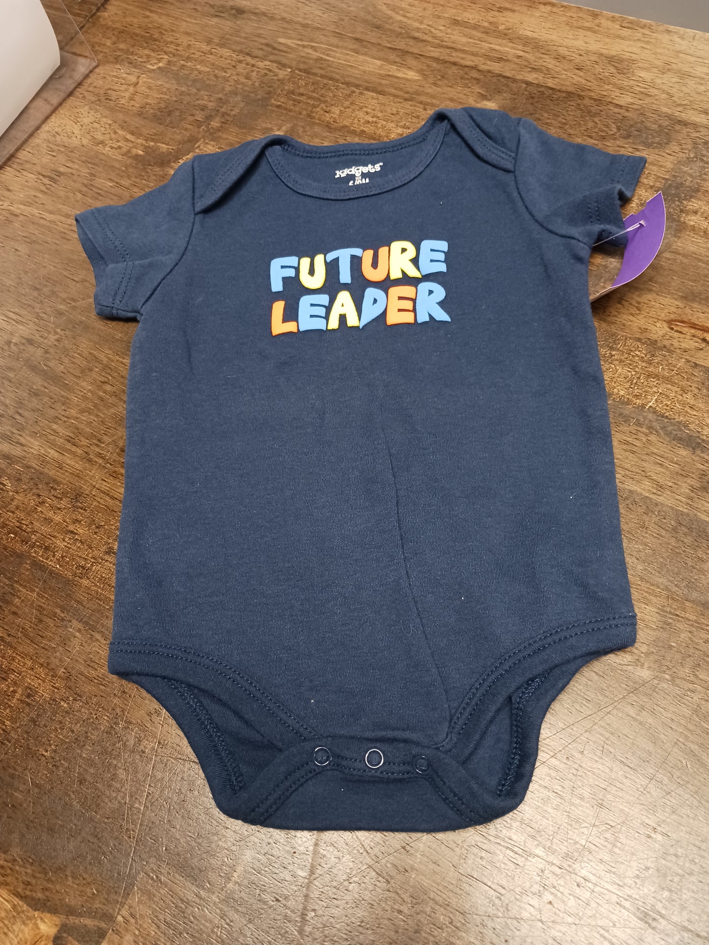 Navy Future Leader Kidgets Onesie, 6M B