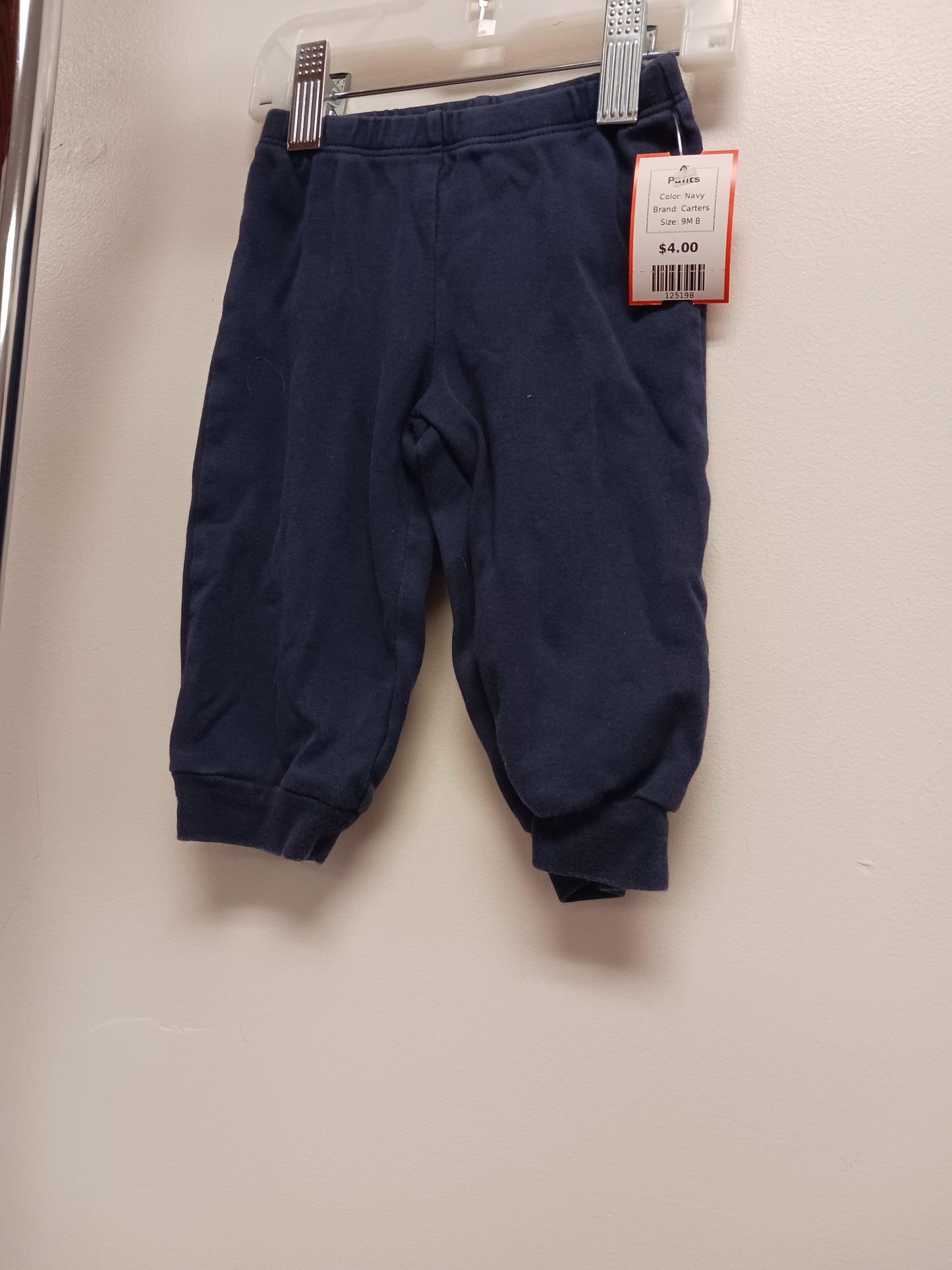 Navy Carters Pants, 9M B