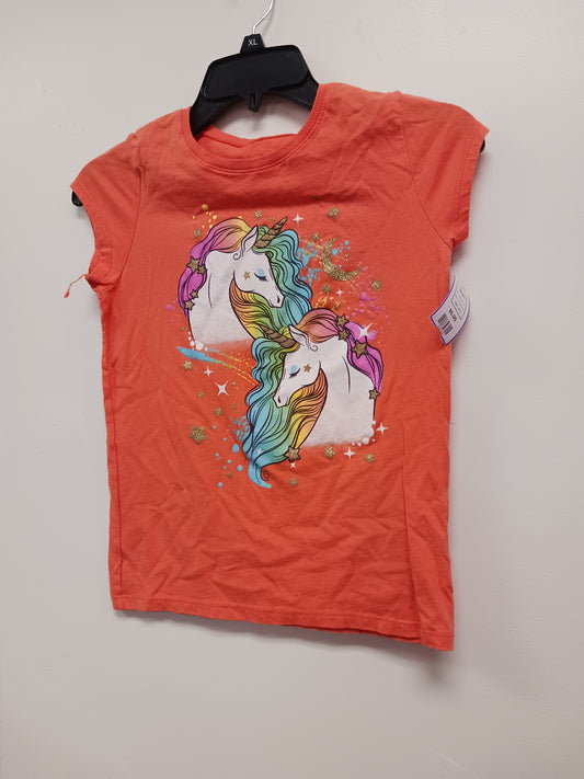 Orange Unicorn Childrens Place Shirt, 10 G