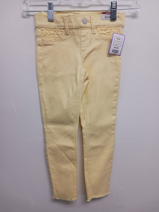 Yellow Wonder Nation Pants, 6 G