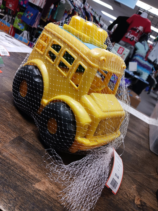 yellow  Building blocks Truck