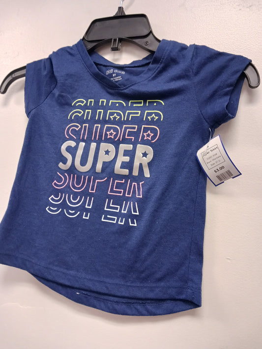 blue Okie Dokie Super Tshirt, 5T G