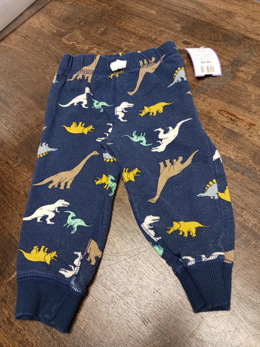 Navy Dino Carters Pants, 9M B