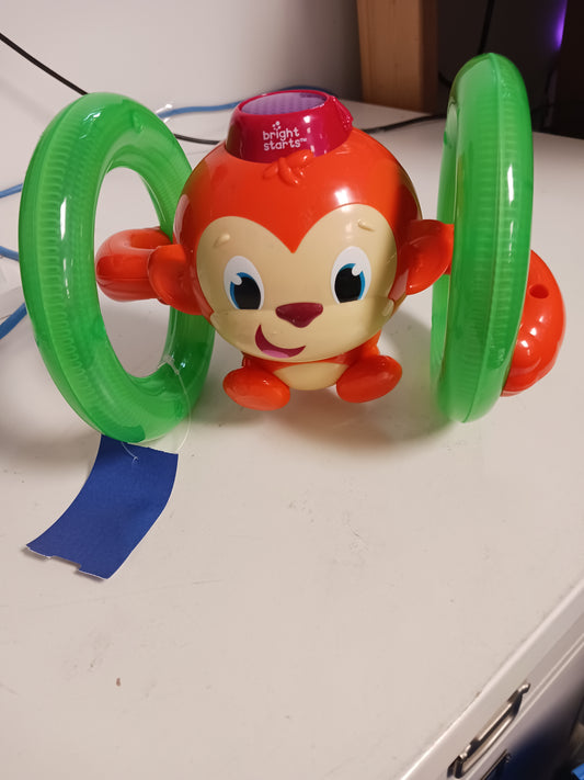 Bright Starts Monkey Wheel