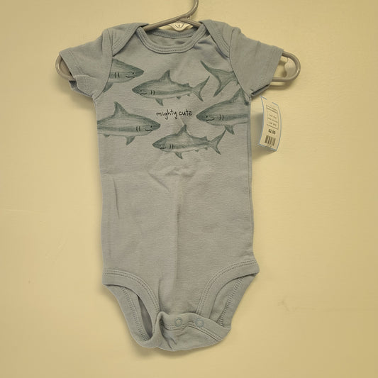 Blue Child of Mine Shark Onesie 3-6m, 3M B