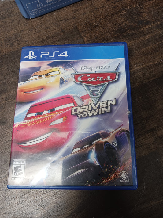 PS4 Cars 3 Driven To Win