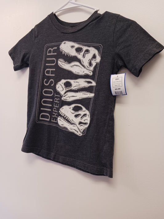 Grey Dino Jumping Bean Shirt, 5T B