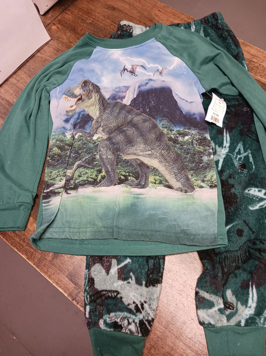 Green Dino Wonder Nation Pjs, 8 B