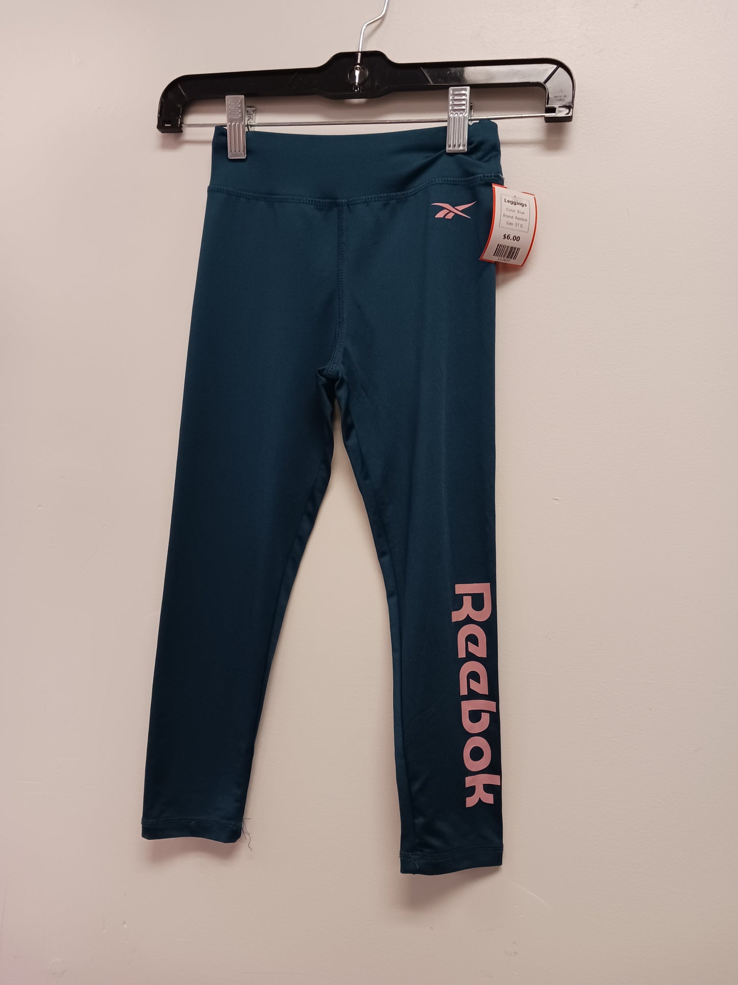 Blue Reebok Leggings, 5T G