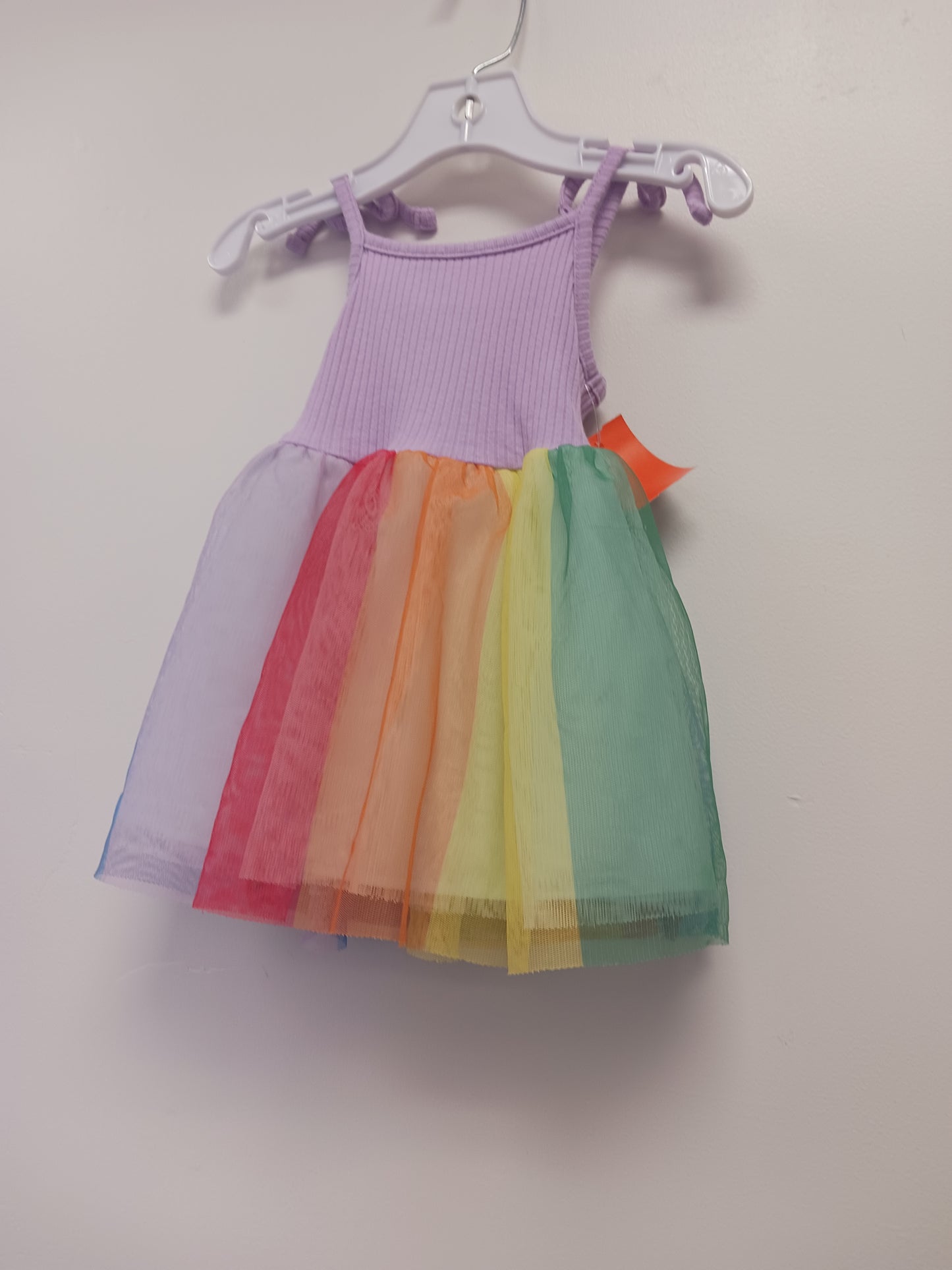 Purple/Colorful Cat & Jack Dress, 12M G