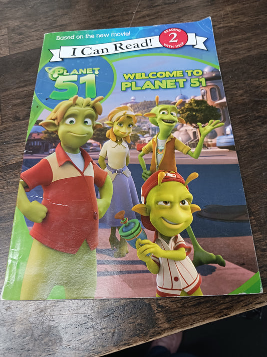Welcome Planet 51 book