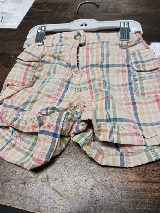 Colorful Plaid Gymboree Shorts, 3T G