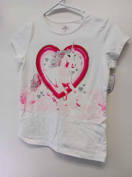 White/Pink/Red Unicorn Way To Celebrate Shirt, 10 G