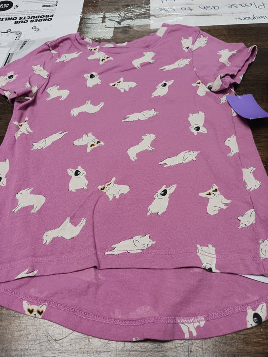Purple Dog Old Navy Shirt, 5T G