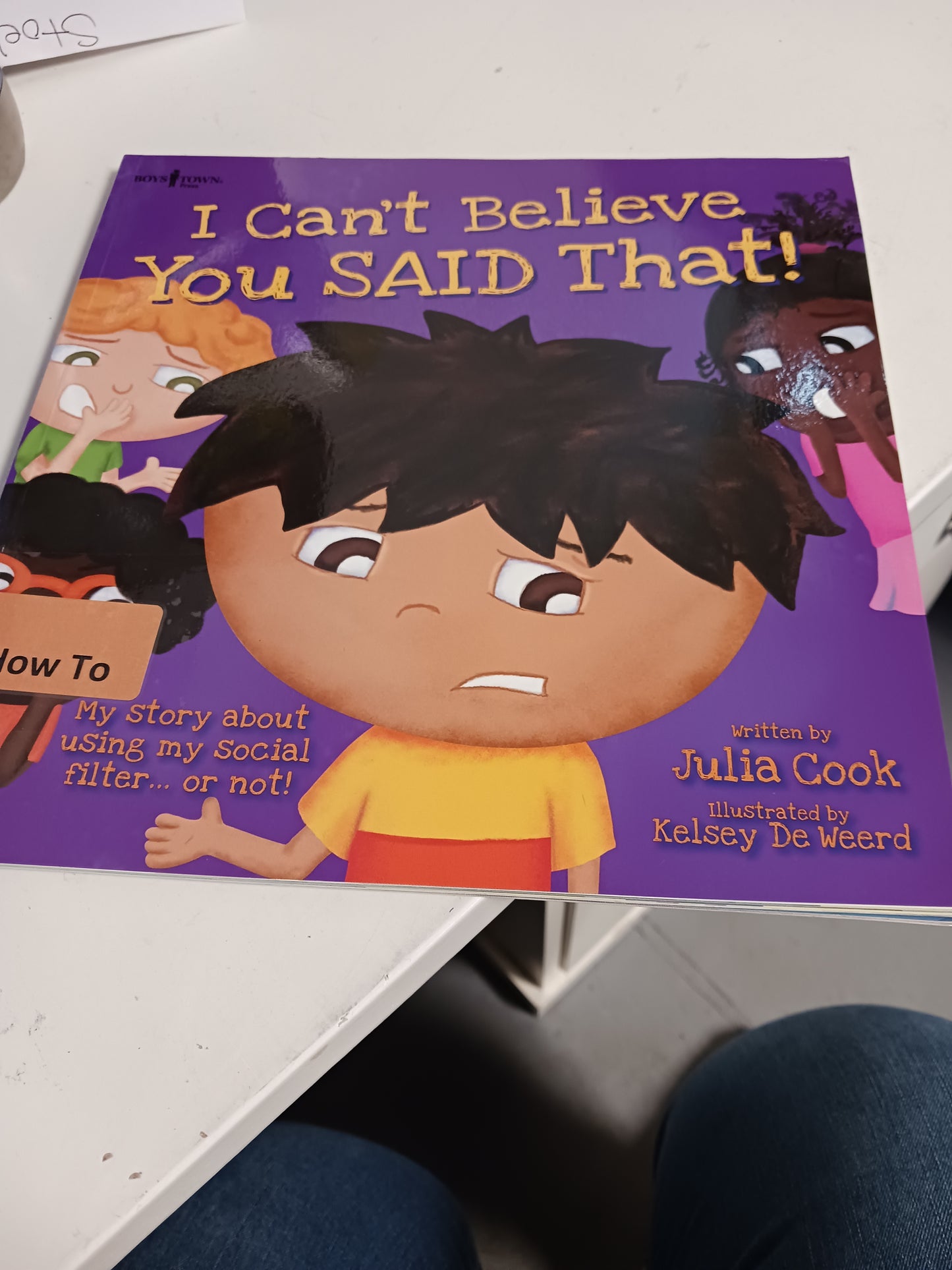 I cant believe you said that book