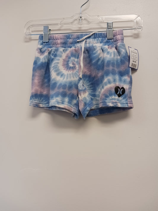 blue Hurley Tye Dyed Shorts, 6 G