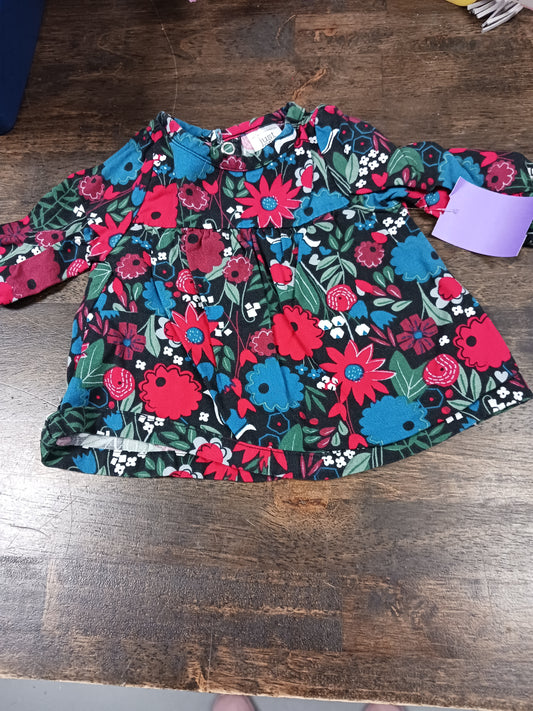 blue just one you Flowered Dress, NB G