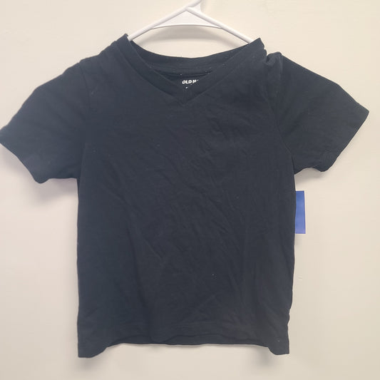 black old navy v neck shirt, 5T B