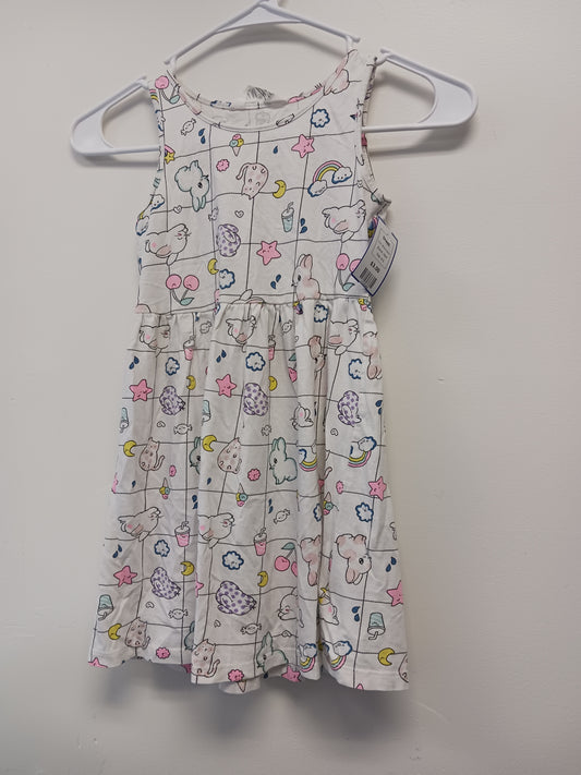 White/Colorful H&M Dress, 6 G