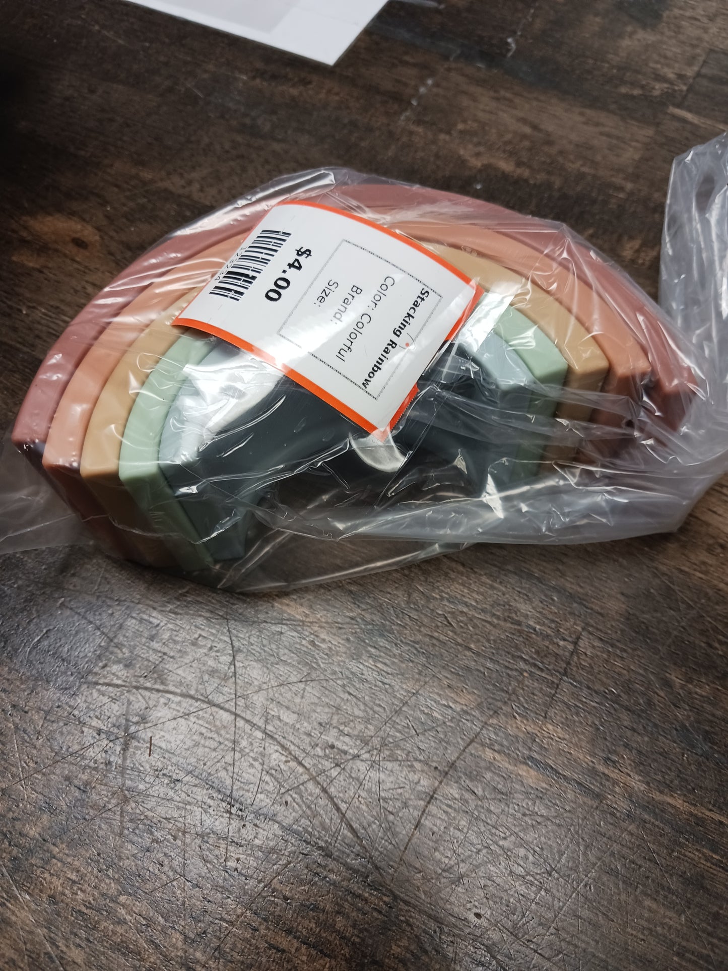 Colorful  Stacking Rainbow