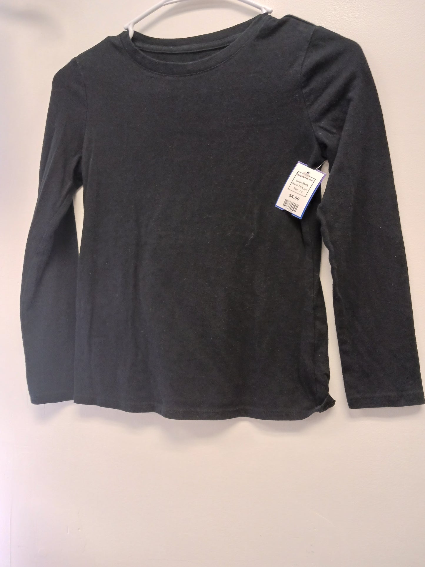 Black Cat & Jack Longsleeve Shirt, 7 G