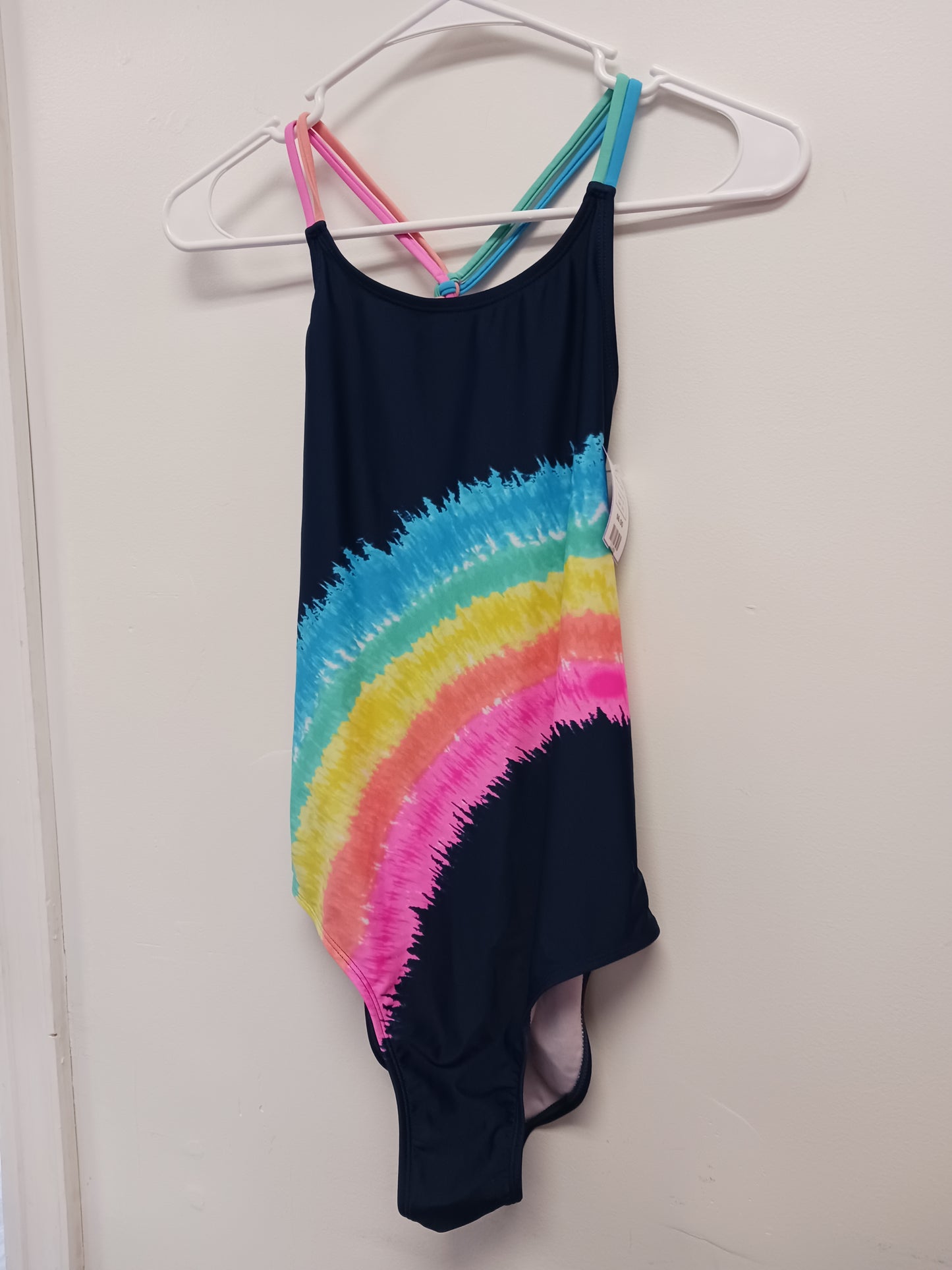 Navy/Colorful SO Swim Suit, 16 G
