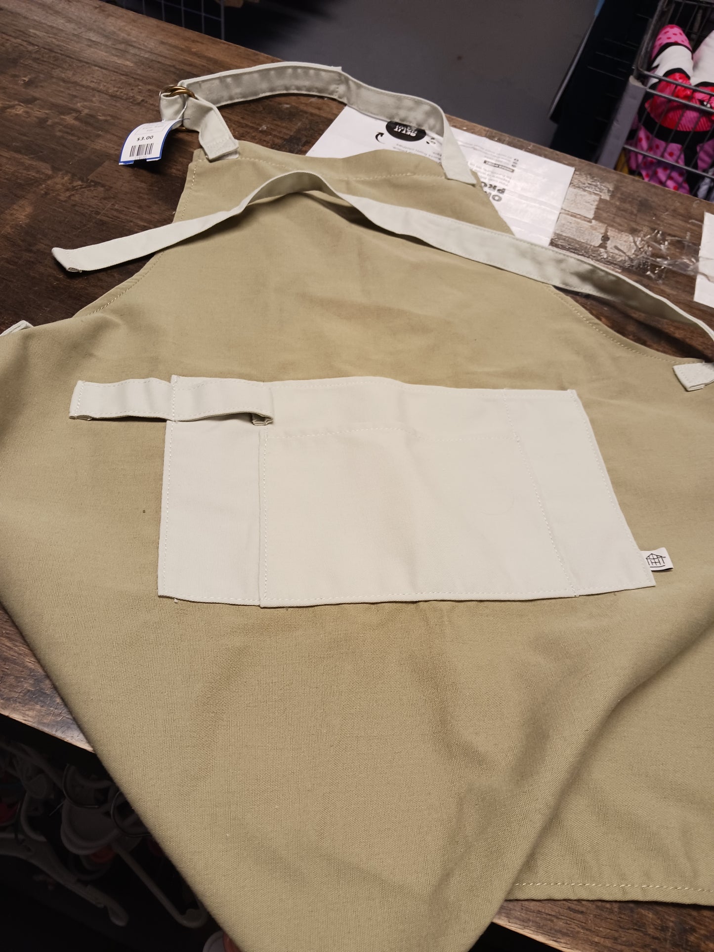 green Target Kids Apron