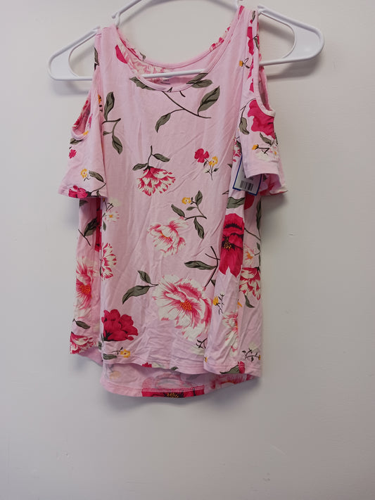 Pink Flower Old Navy Shirt, 6 G
